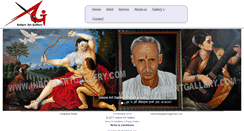 Desktop Screenshot of indoreartgallery.com